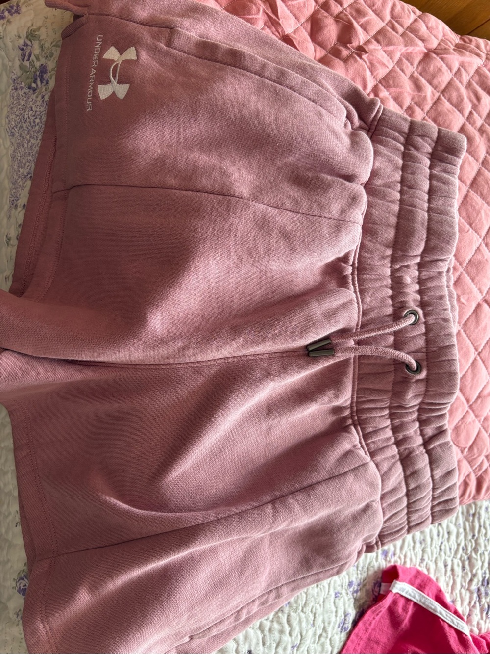 Under Armour Dusty Rose women’s Athletic Shorts